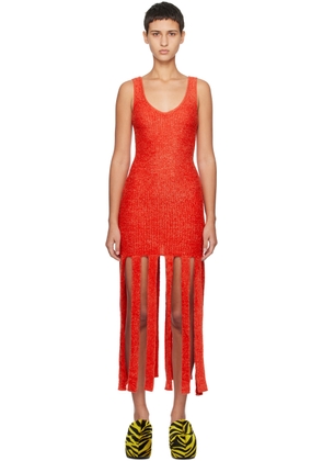 SIMONMILLER Red Tira Maxi Dress