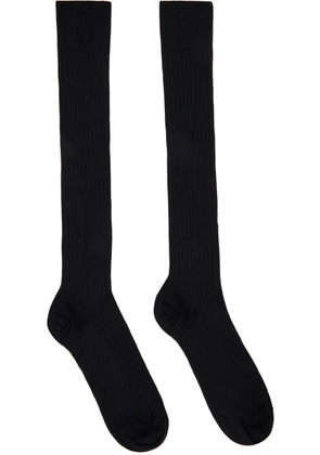 Wolford Black Knee-High Socks