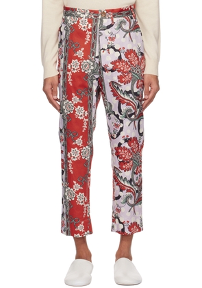Vivienne Westwood Red Cropped Cruise Trousers