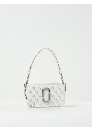 Marc Jacobs The Pearl Snapshot bag in leather with synthetic pearls