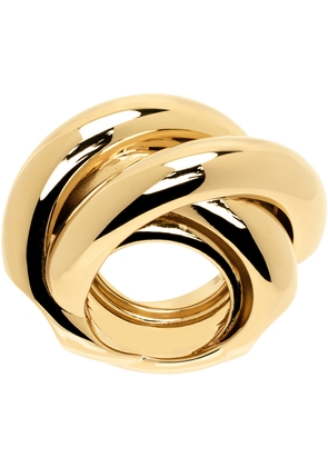 Balenciaga Gold Saturne Ring