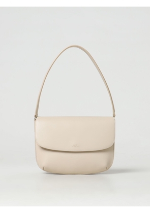 Sarah A. P.C. bag in leather with logo