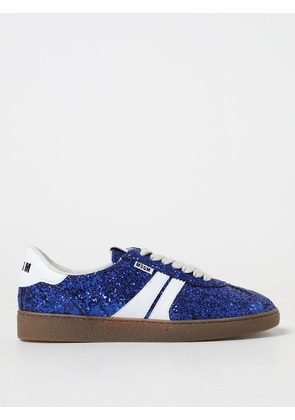 Msgm Retro sneakers in glittery fabric and synthetic leather