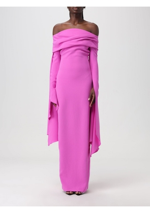 Solace London The Arden draped long dress