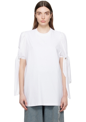 OPEN YY White Knotted T-Shirt