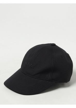 A. P.C. Charlie hat in canvas with logo