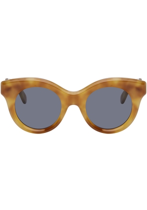 LOEWE Brown Round Sunglasses