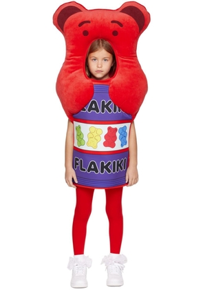 FLAKIKI SSENSE Exclusive Kids Red FLAKIKI JELLYKIKI Costume