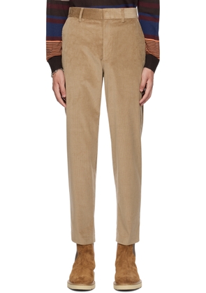 Paul Smith Brown Four-Pocket Trousers
