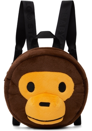 BAPE Brown & Orange Baby Milo Backpack