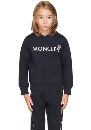 Moncler Enfant Kids Navy Print Sweatshirt