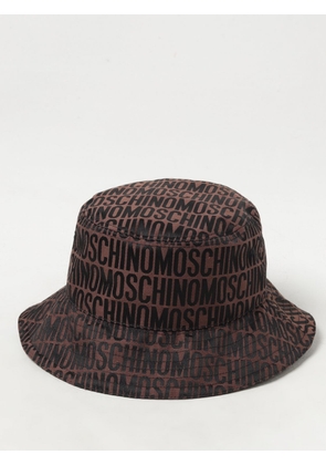 Hat MOSCHINO COUTURE Men color Brown