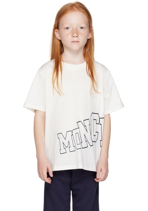 Moncler Enfant Kids White Printed T-Shirt