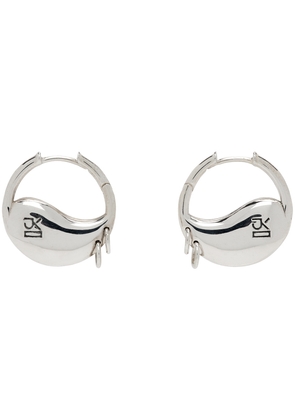 J.Kim Silver Mini Paisley Earrings