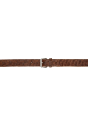 OUR LEGACY Brown 3 CM Belt