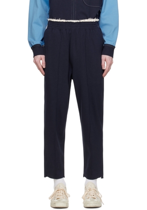 Camiel Fortgens Navy Tapered Trousers