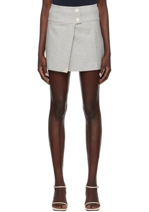 The Garment Gray Trento Miniskirt