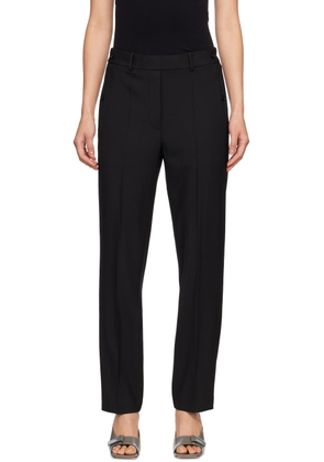 Helmut Lang Black Tapered Trousers