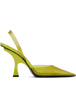 The Attico Yellow Ester Heels