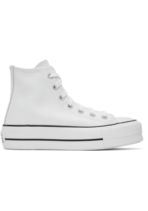 Converse White Chuck Taylor All Star Lift Hi Sneakers