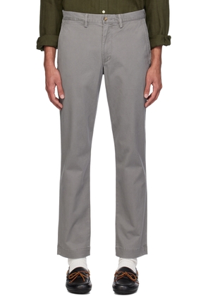 Polo Ralph Lauren Gray Straight Fit Trousers