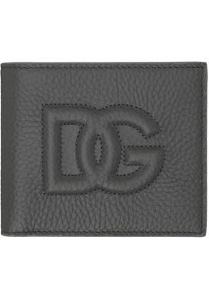 Dolce & Gabbana Gray Logo Bifold Wallet