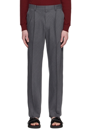 Undercoverism Gray Pinched Seam Trousers