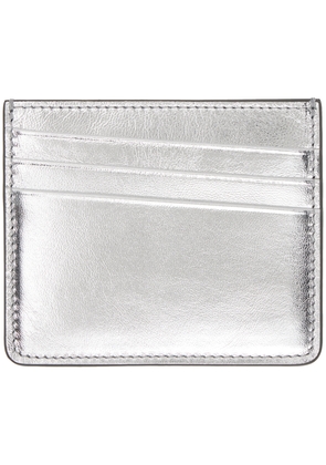 Maison Margiela Silver Leather Card Holder