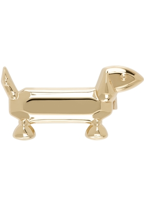 Thom Browne Gold Hector Tie Bar