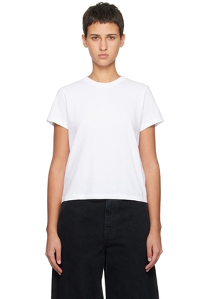 KHAITE White 'The Emmylou' T-Shirt