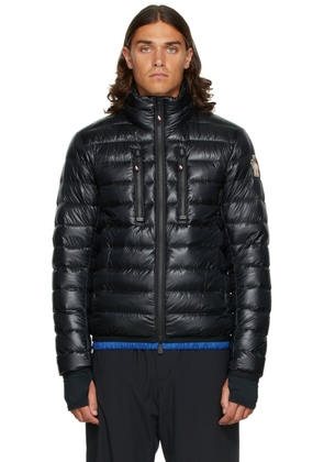 Moncler Grenoble Black Packable Down Quilted Jacket