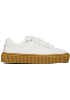 Palm Angels White Palm One Platform Sneakers