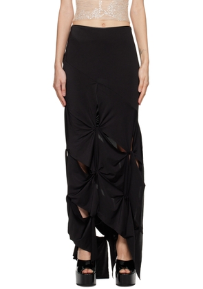16Arlington SSENSE Exclusive Black Naledi Maxi Skirt