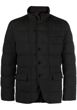 Fay Black Feather Down Padded Jacket