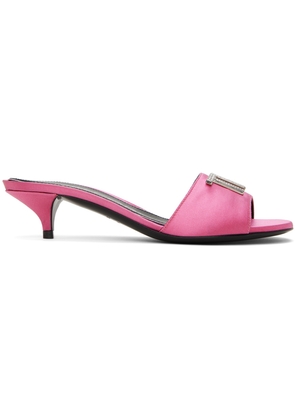TOM FORD Pink Kitten Heeled Mules