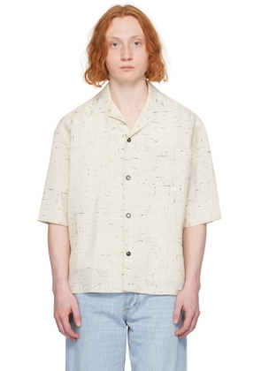 Bottega Veneta Off-White Pocket Shirt