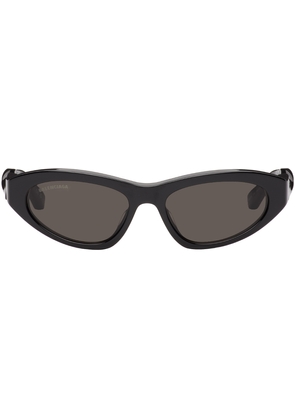 Balenciaga Black Twisted Sunglasses