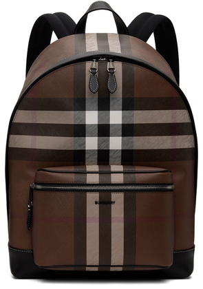 Burberry Brown Check Backpack