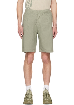 NORSE PROJECTS Green Aaren Typewriter Shorts
