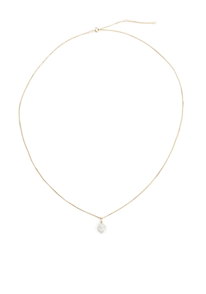 Freshwater Pearl Chain Necklace - White