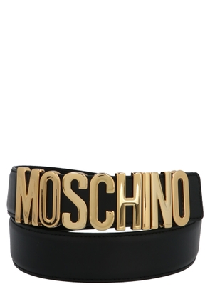 Moschino Label Belt