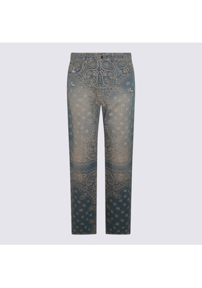 Amiri Indigo Blue Cotton Denim Jeans