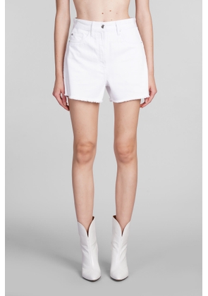 Iro Salvadors Shorts In White Cotton