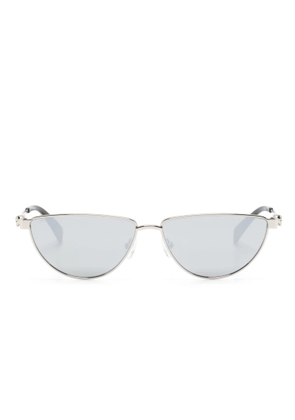 Alexander Mcqueen Silver Metal Sunglasses