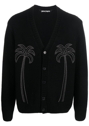 Palm Angels Milano studded cardigan - Black