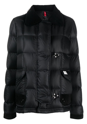 Fay classic-collar quilted down jacket - Black