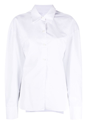 Alexander Wang panelled cotton shirt - White