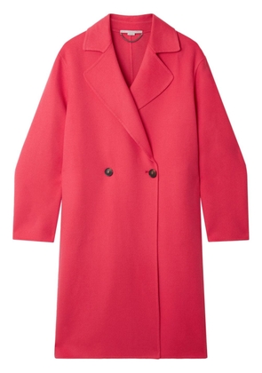 Stella McCartney double-breast wool coat - Red