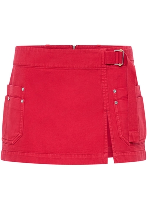 Dion Lee Apron wrap miniskirt - Red