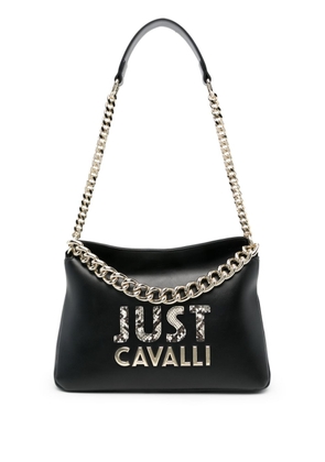 Just Cavalli logo-lettering tote bag - Black